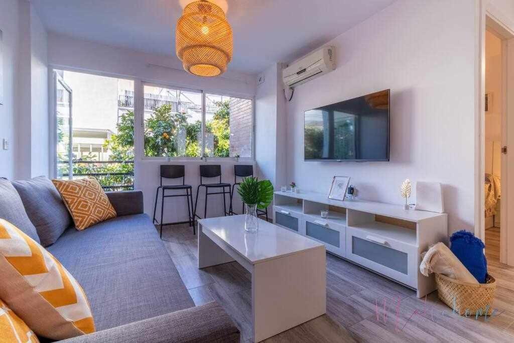 Apartamento 1 En Estadio Sevilla 6 Plazas Y Metro Buitenkant foto